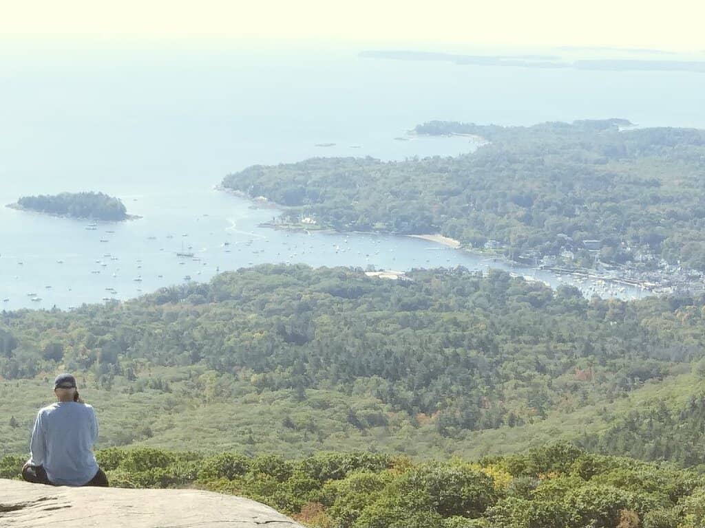 Kayaking Megunticook Lake