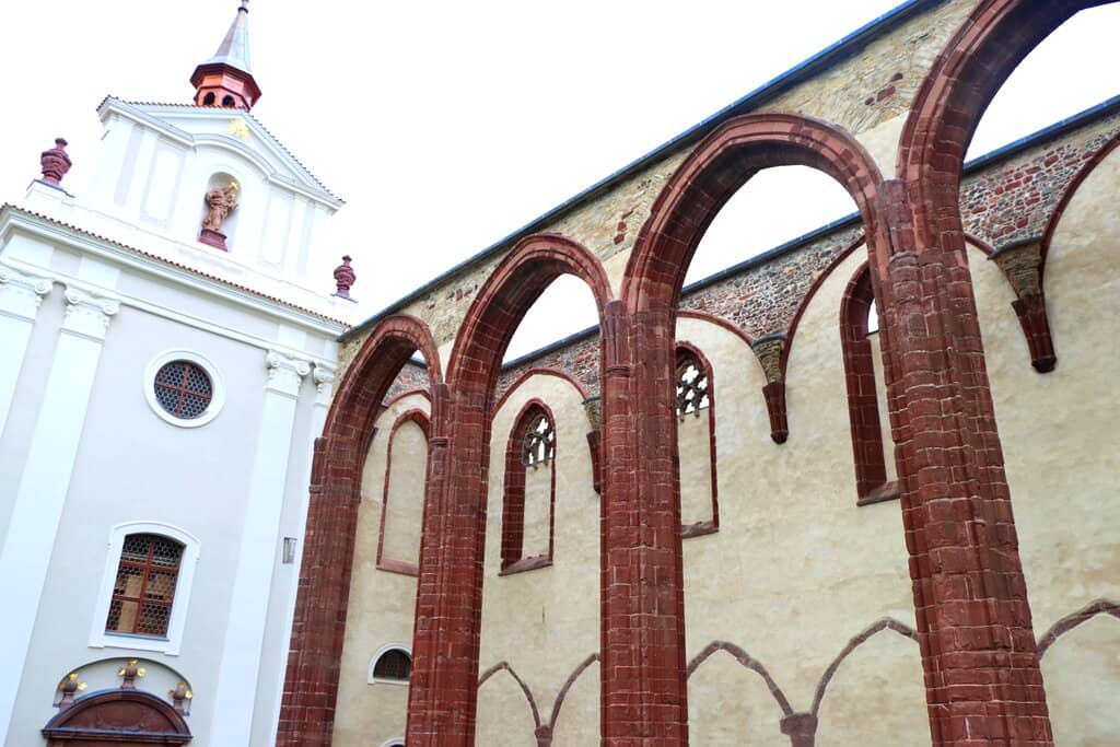 Abbot Procopius Giving Alms Fresco