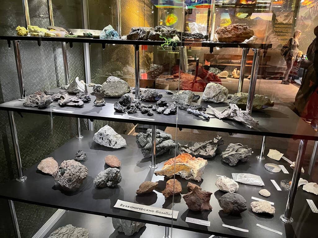 Rock and Volcano Displays