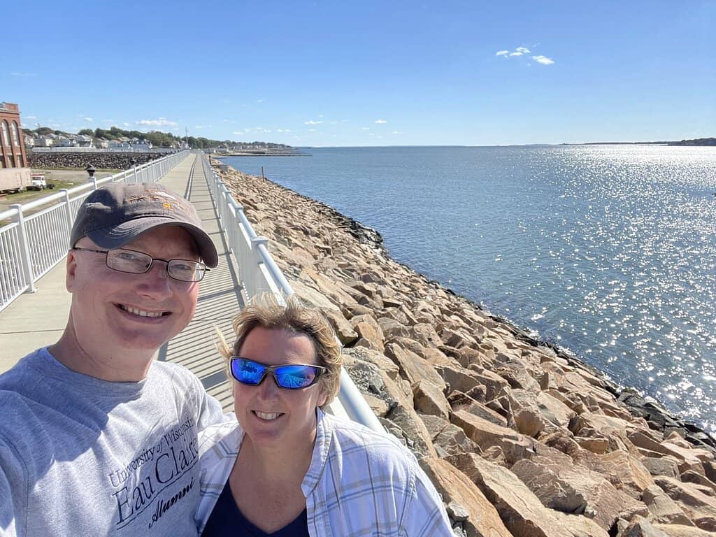 Harbor and Wind Turbine Views
