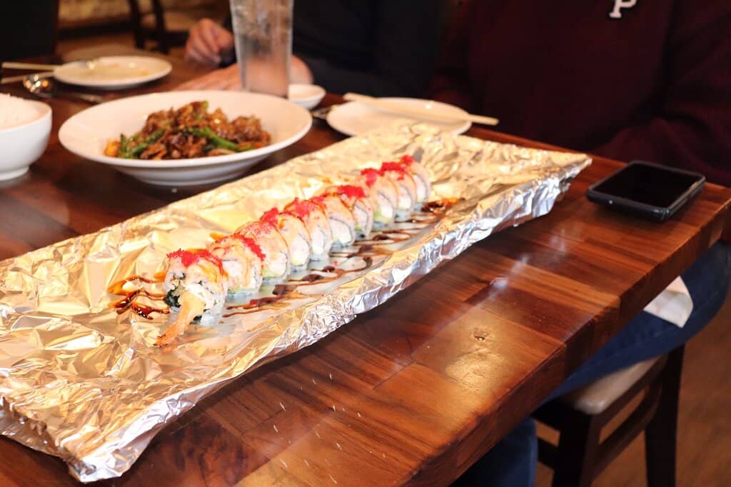 Exquisite Sushi Presentation