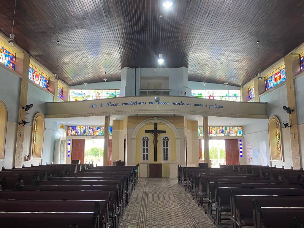 Glass Chapel with Image