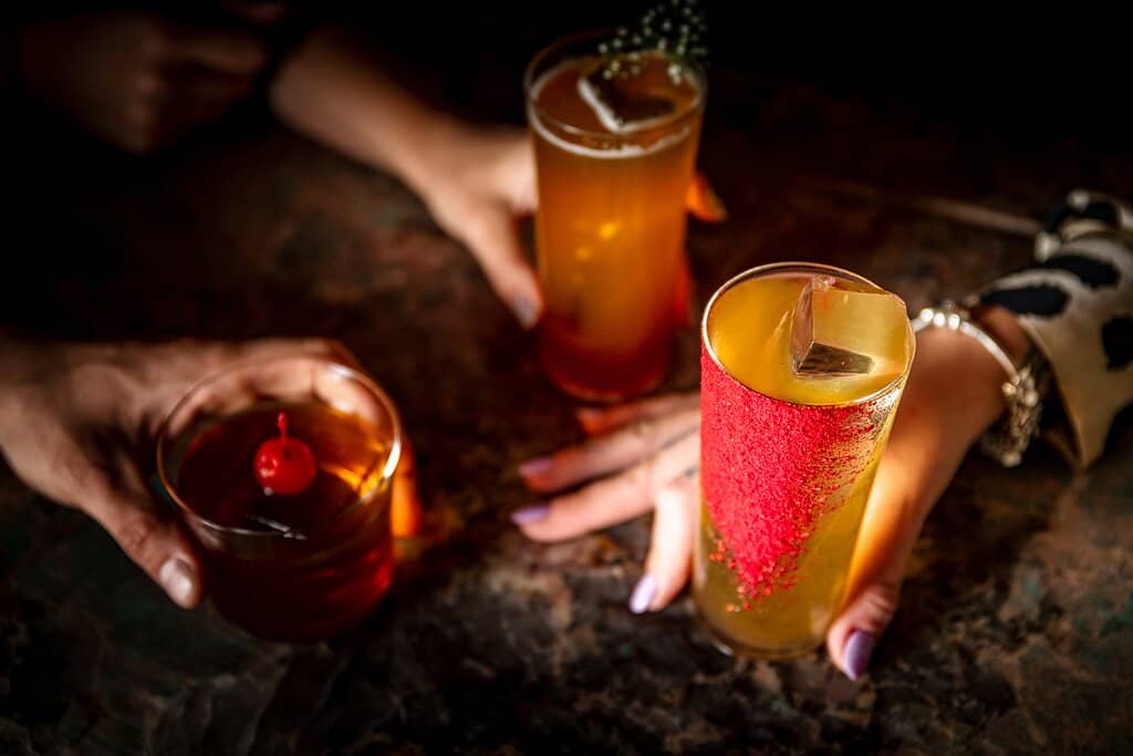 Intimate Bar Atmosphere