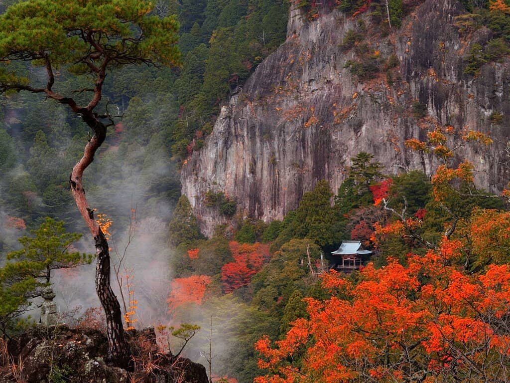 Mount Horaiji Autumn Foliage