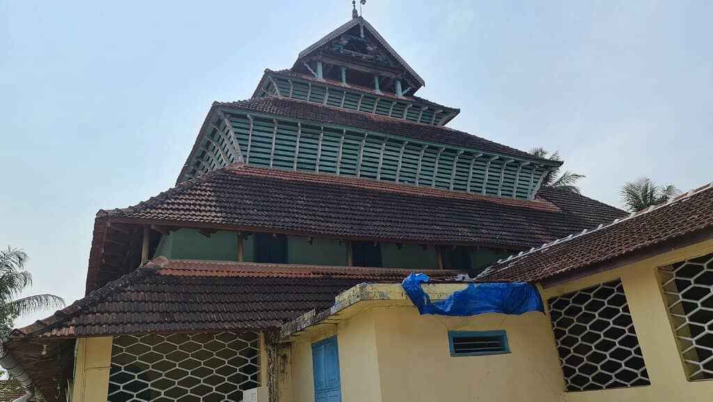 Engraved Wooden Pillars