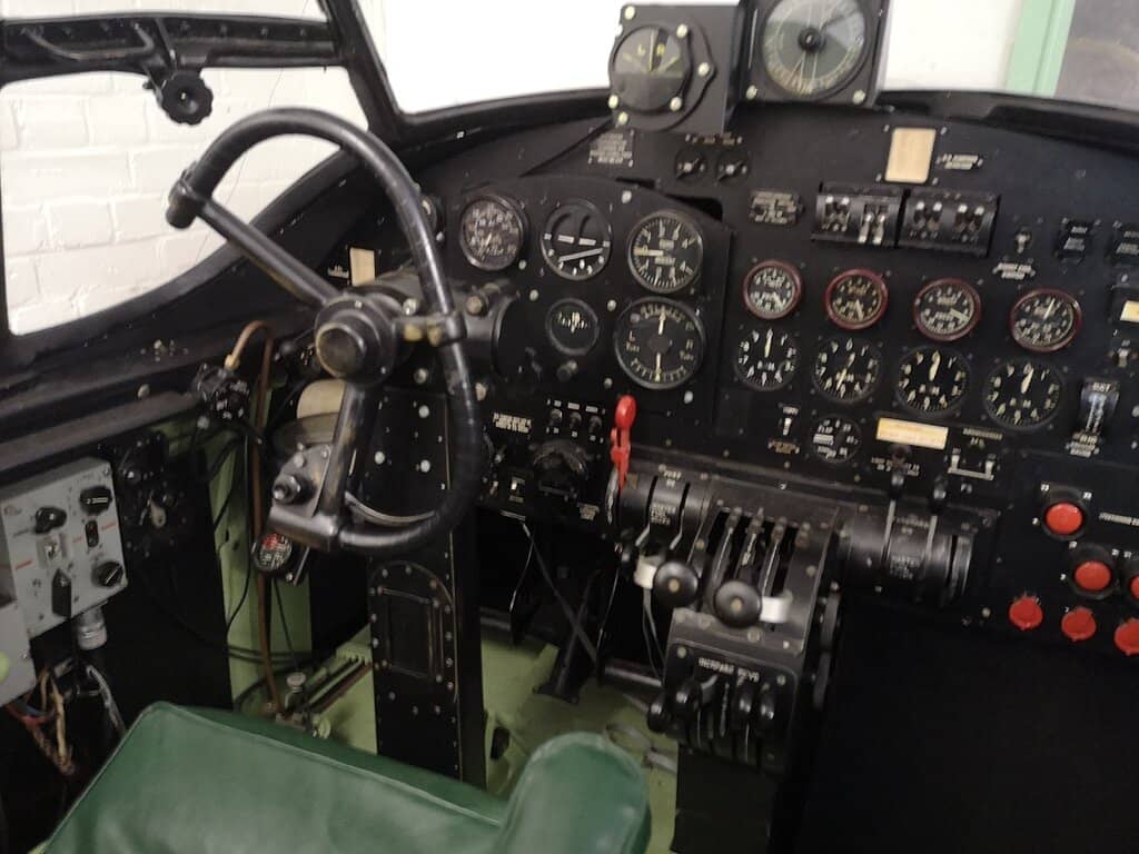 Lancaster Bomber Cockpit