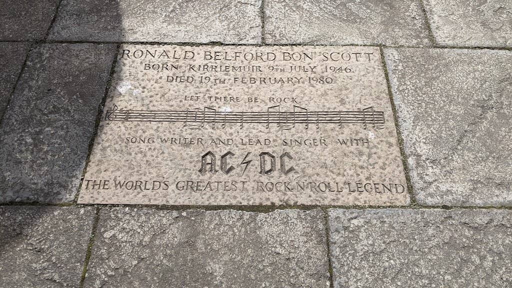 Bon Scott's Memorial Grave