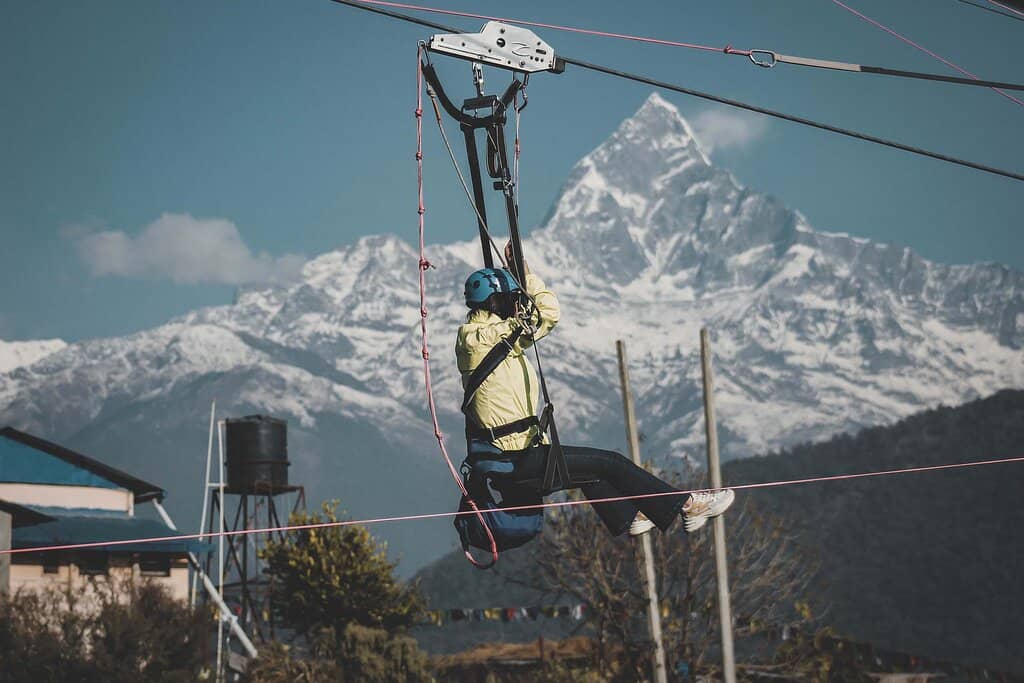 World's Steepest Zipline