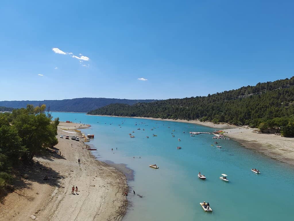 Turquoise Waters of Lac de Sainte-Croix