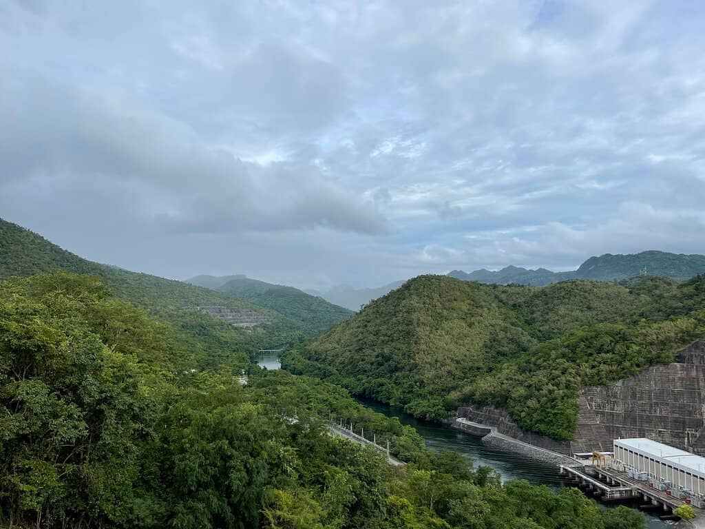 Srinagarind Dam Reservoir