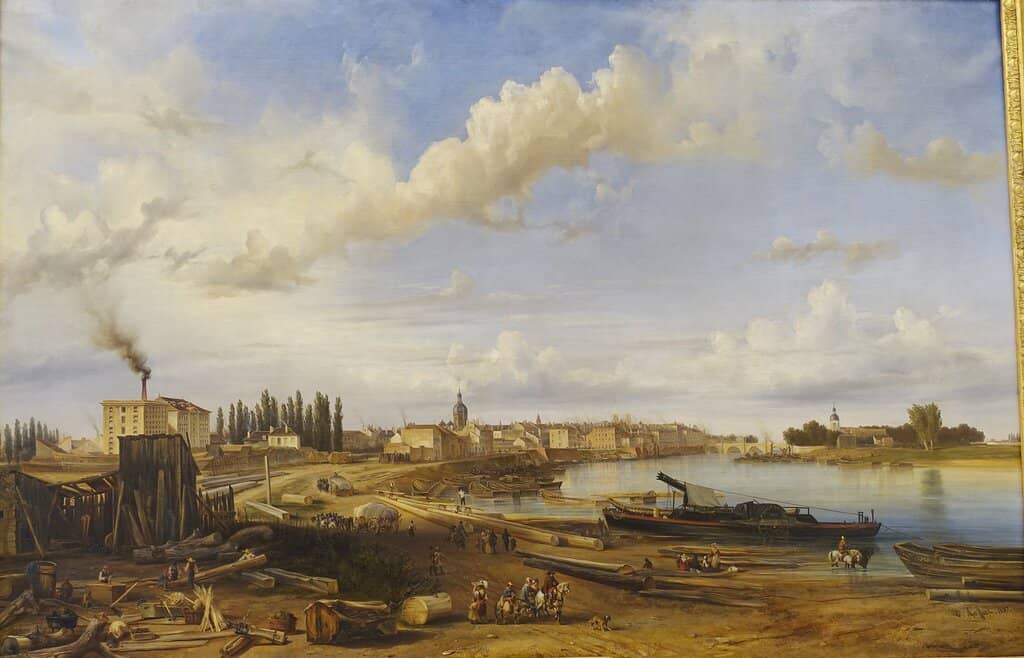 Saône River's Human History