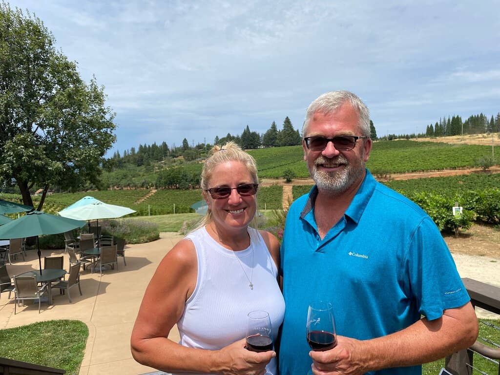 Lava Caps in the Vineyard