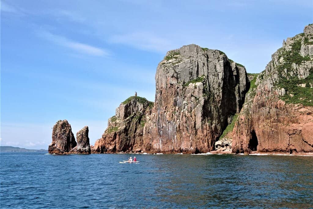 Cliffs and Grottoes