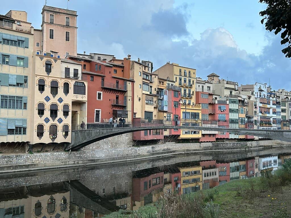 Facade on the Onyar River