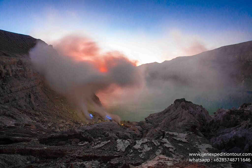 Sunrise Over the Volcano