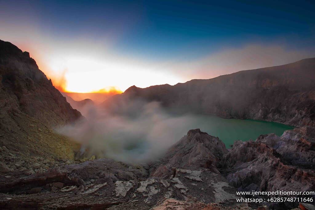 The Acidic Crater Lake