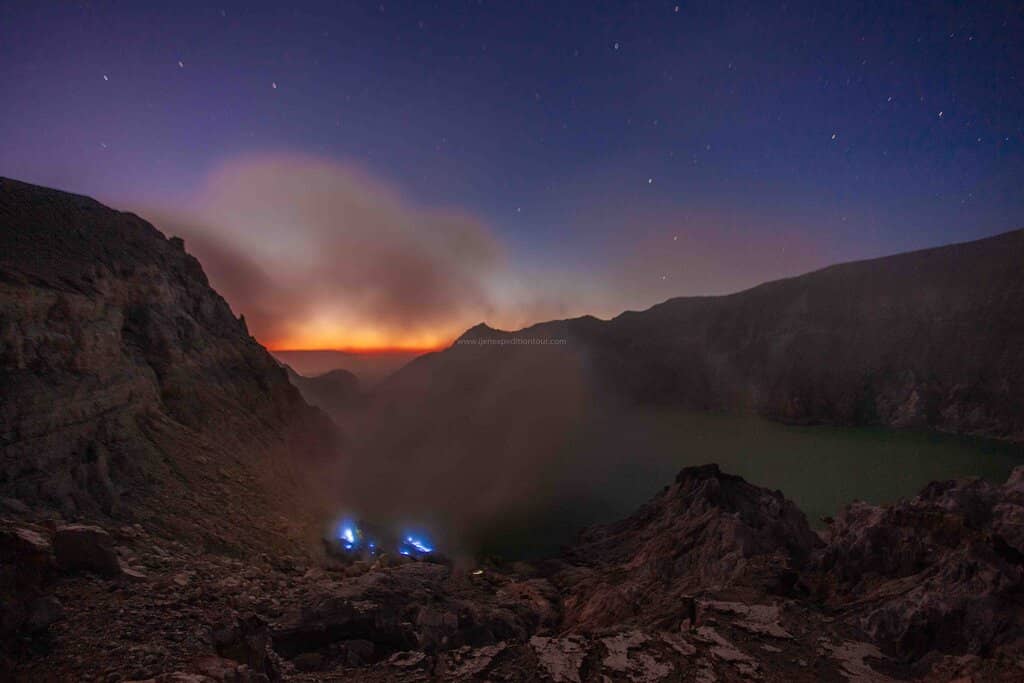 The Ethereal Blue Fire