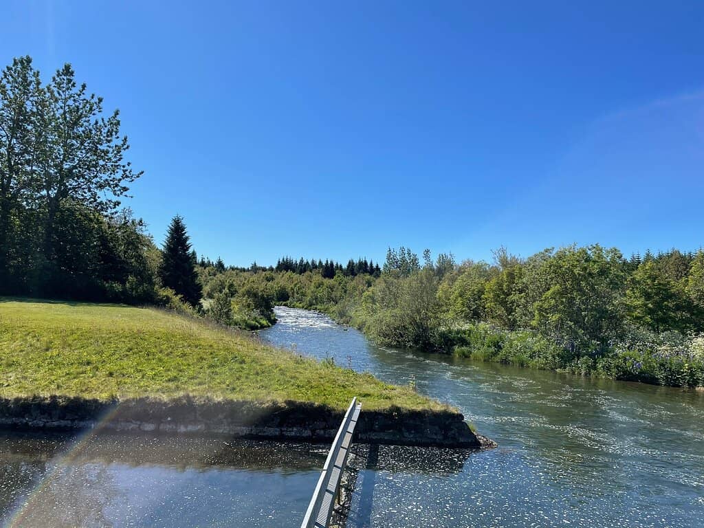 Kermóafoss Waterfall