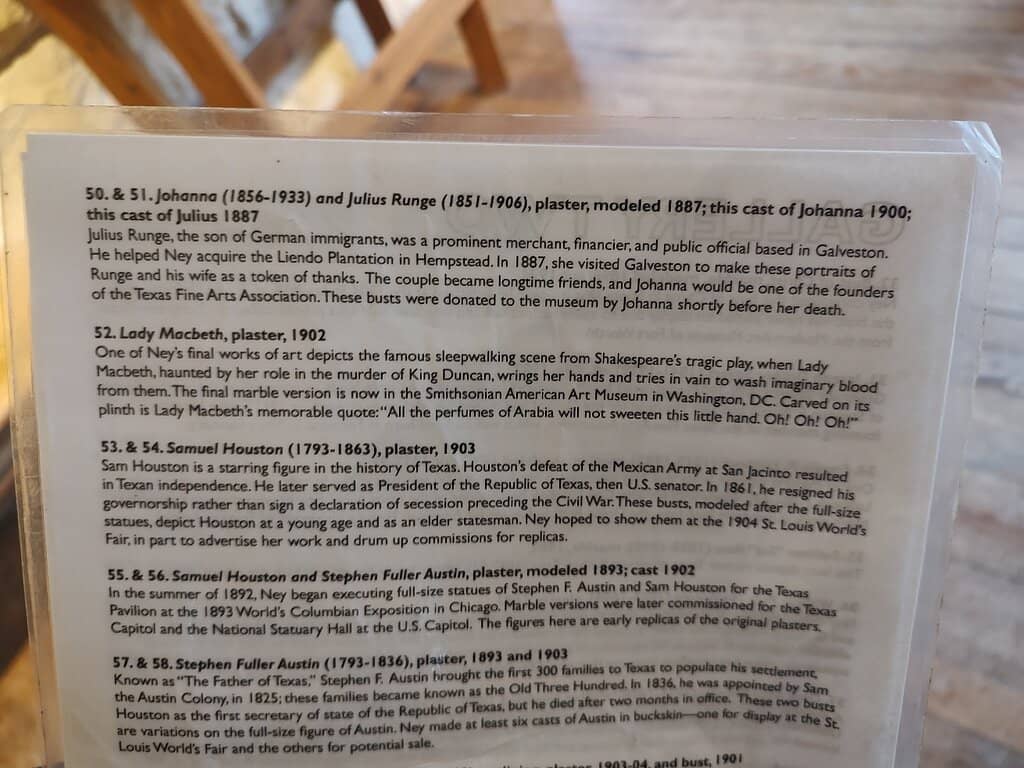 Sculptures of Famous Figures