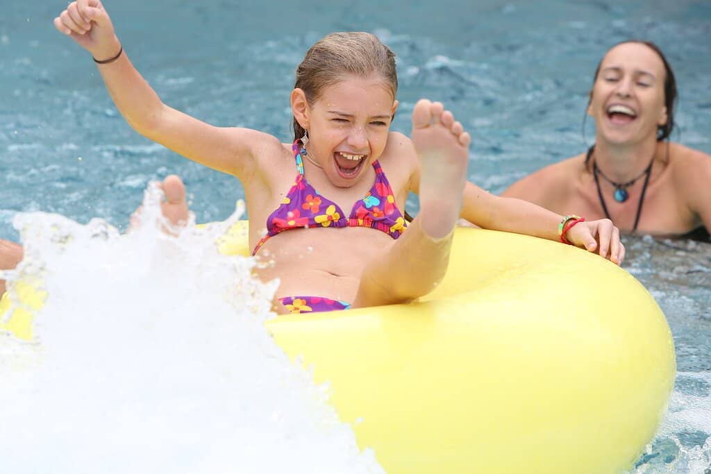 Outdoor Pools & Slides