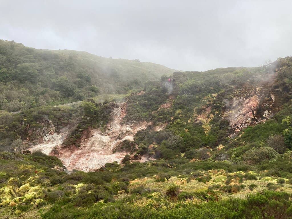 Steaming Sulfur Vents