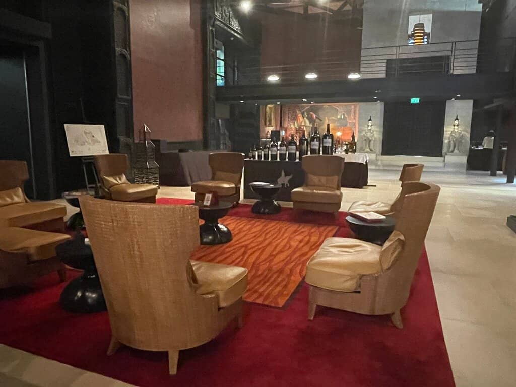 Glass Bridge Over Barrel Cellar