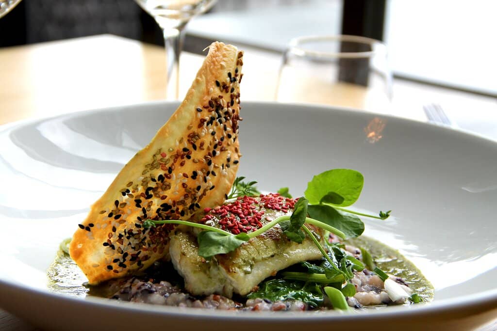 Idyllic Garden Terrace Dining