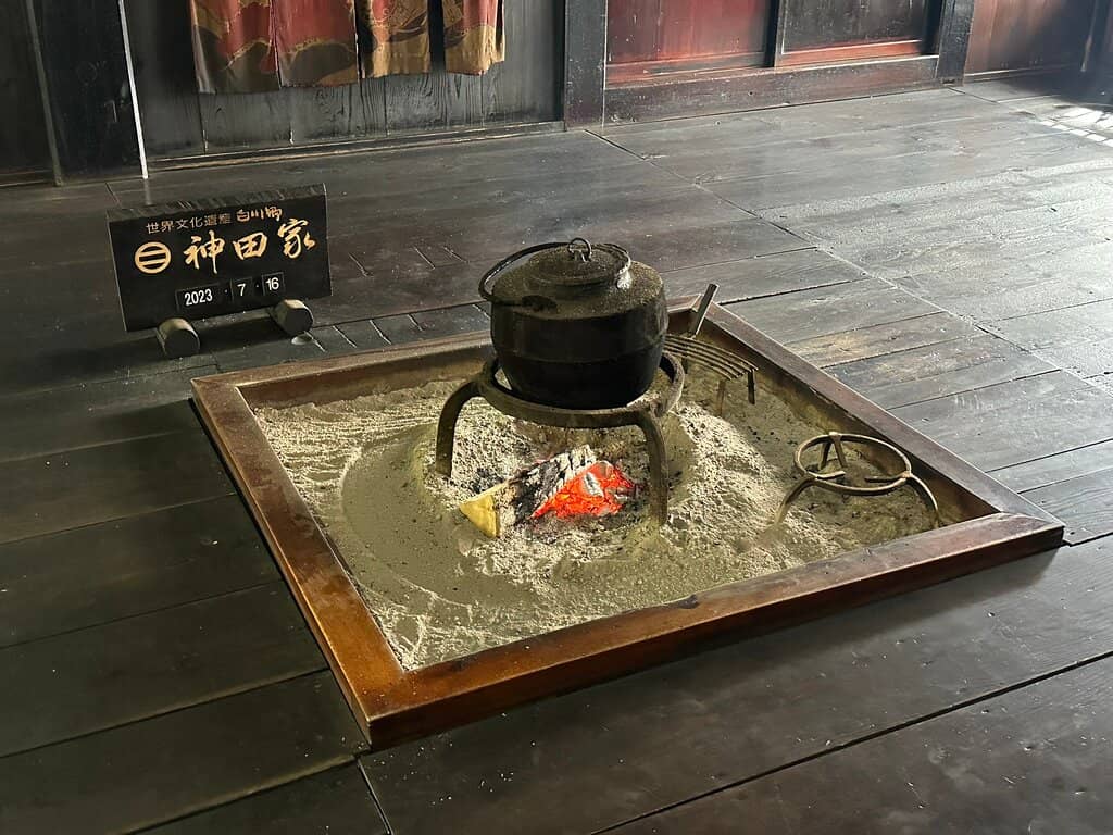 Traditional Irori Hearth