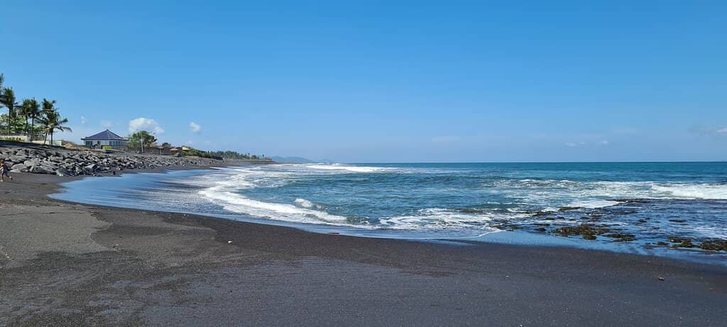 Unique Black Sand Shores