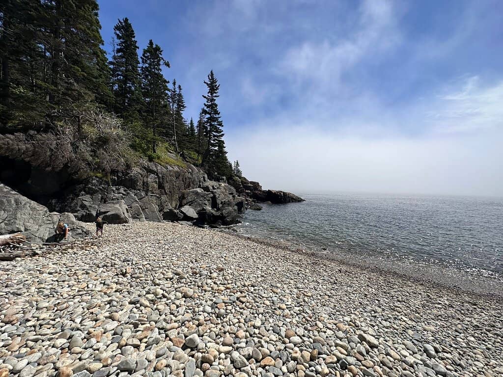 Scenic Wooden Staircase