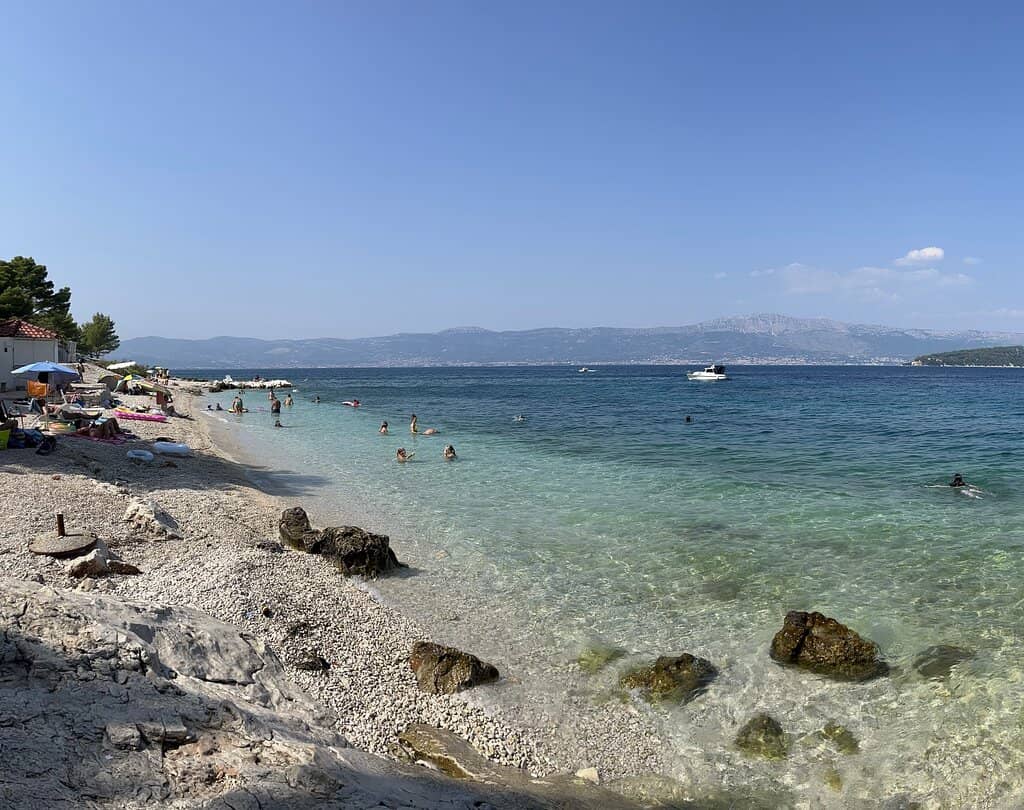 Secluded Pine-Backed Cove