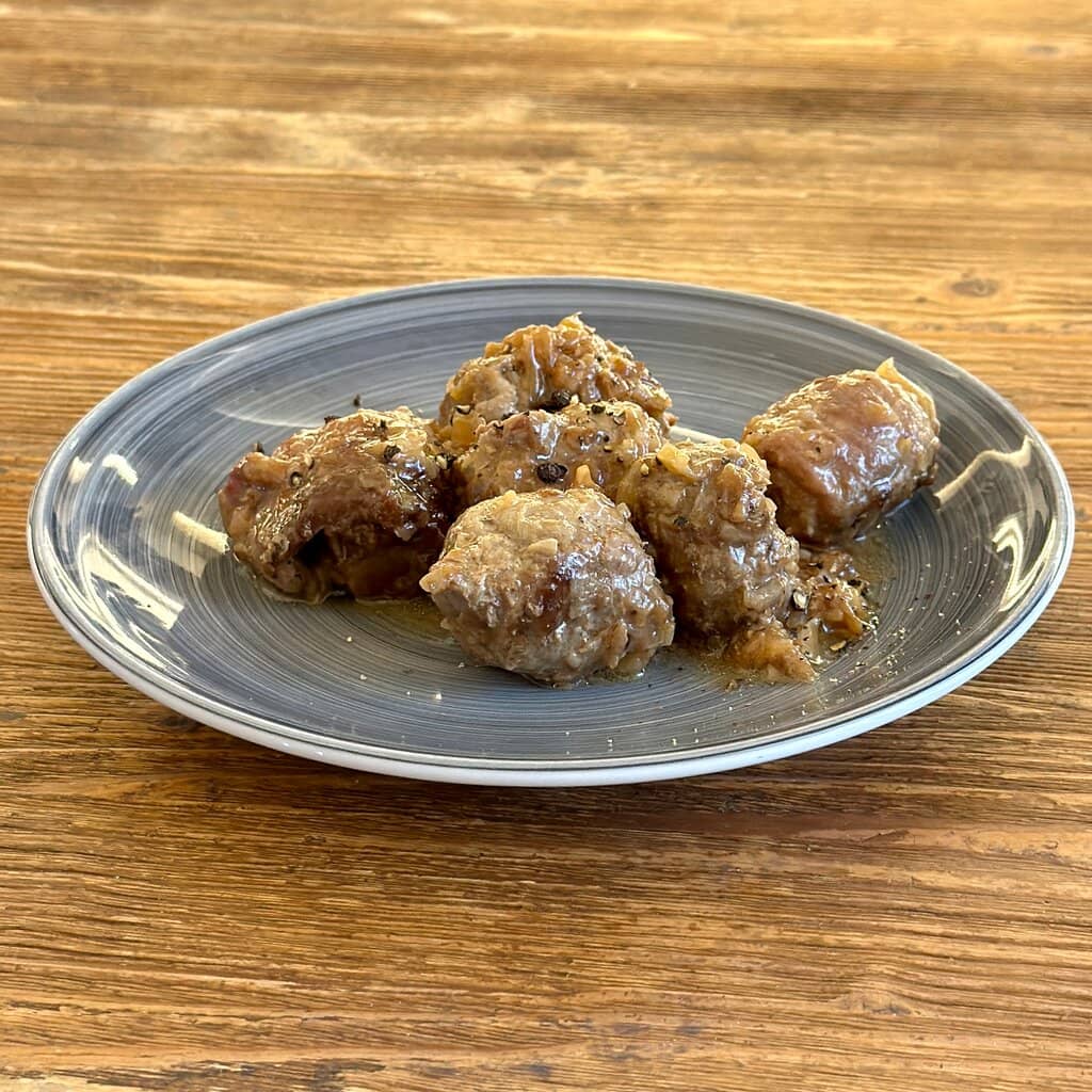 Bombette di Martina Franca in Umido