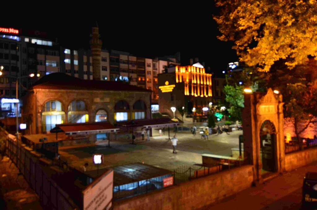 Bustling Cafes and Shops