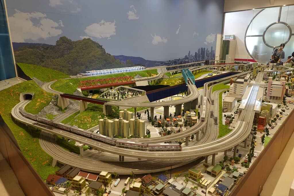 Model Railroad Display