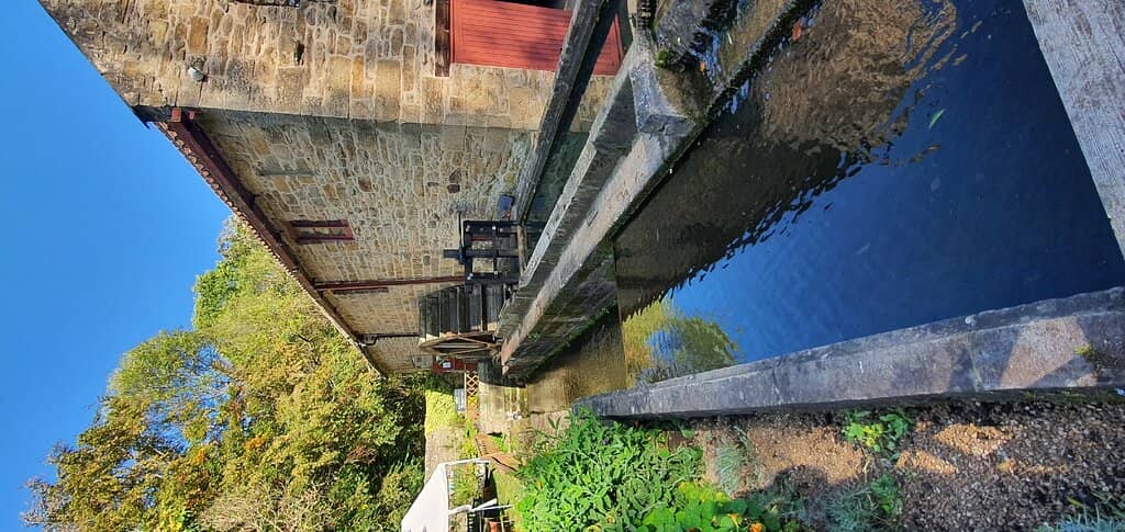 Working Water Wheel