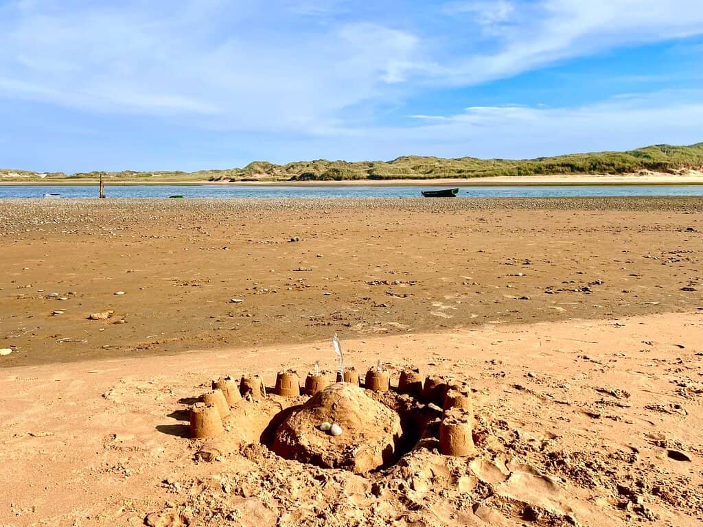 Expansive Golden Sands