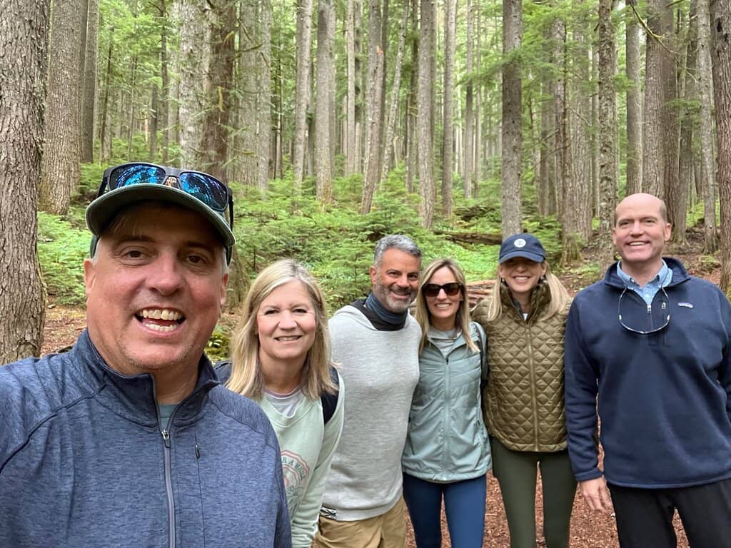 Lush Marshland and Cedar Forest