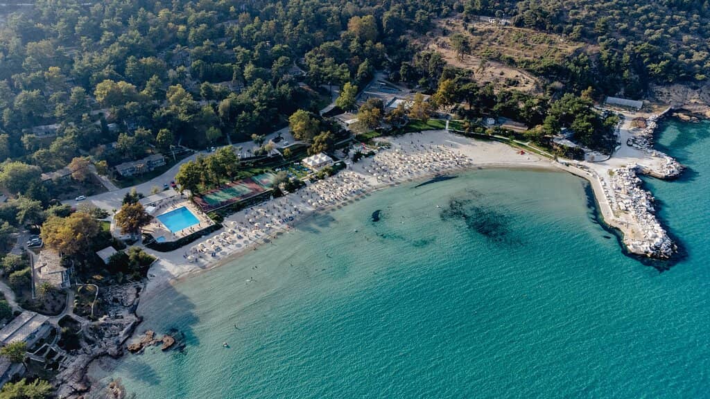 Pristine Sandy Shoreline
