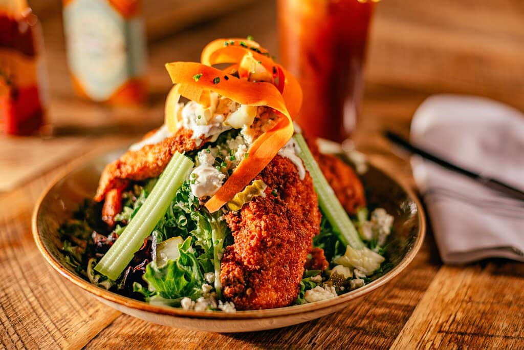 Nashville Hot Chicken Salad