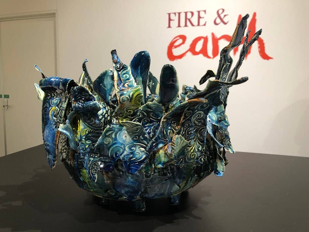 Airy Cafe with Garden Views