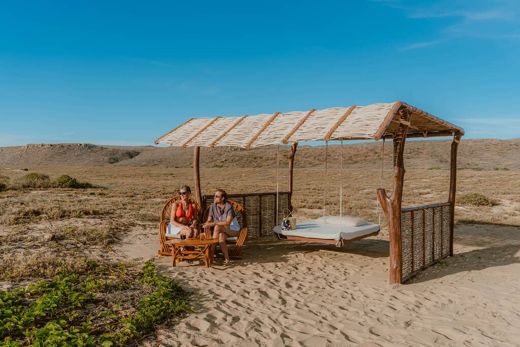 Beachside Lounges & Swings