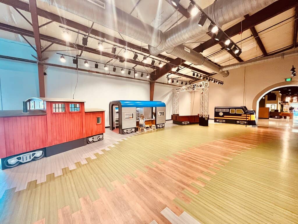 Intricate Model Train Displays