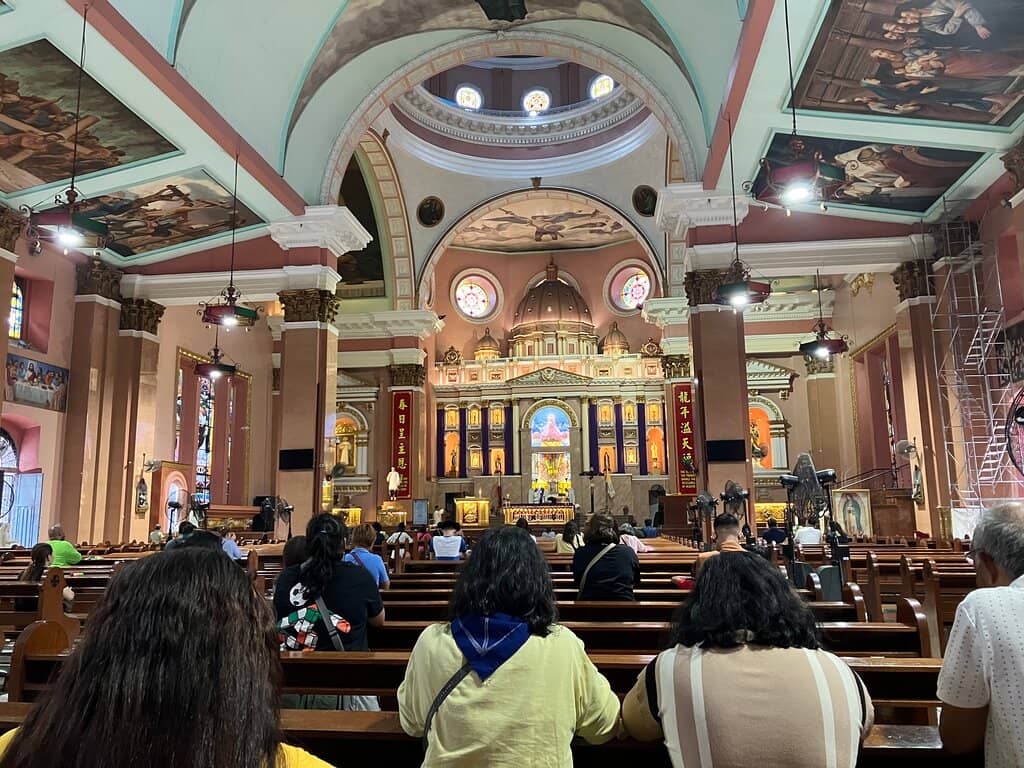 Vivid Ceiling Frescos