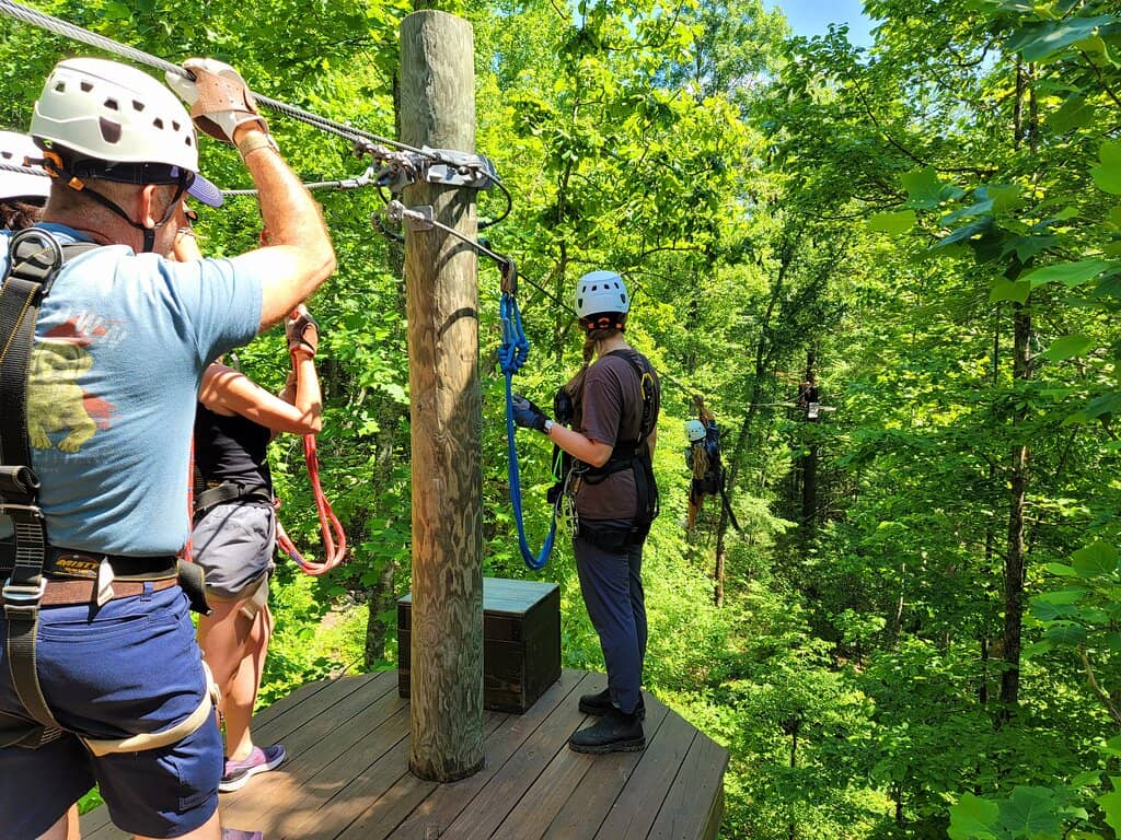 Treetop Adventure Course