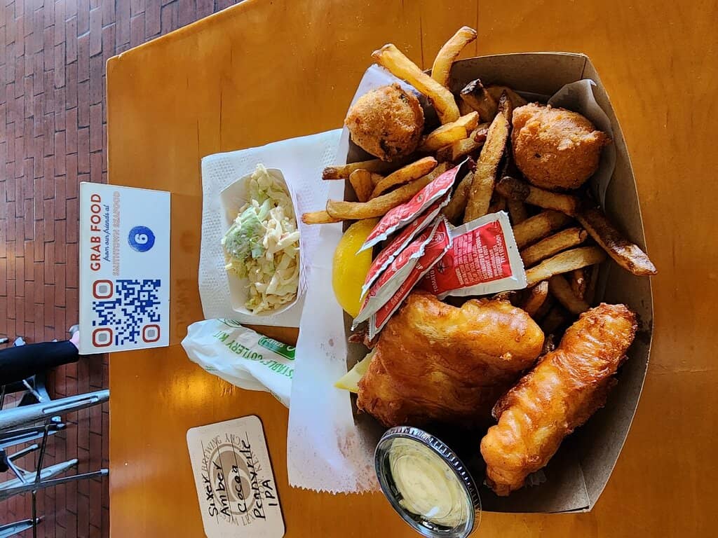 Crispy Fish and Chips