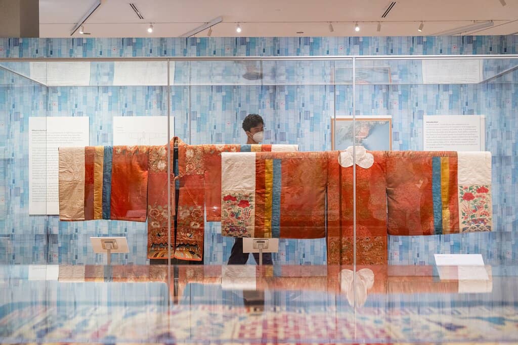 Ikat Textiles Exhibit