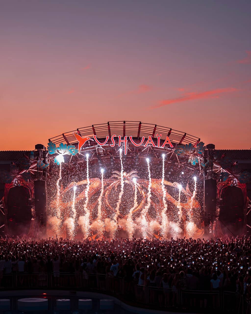 Poolside Stage Spectacle