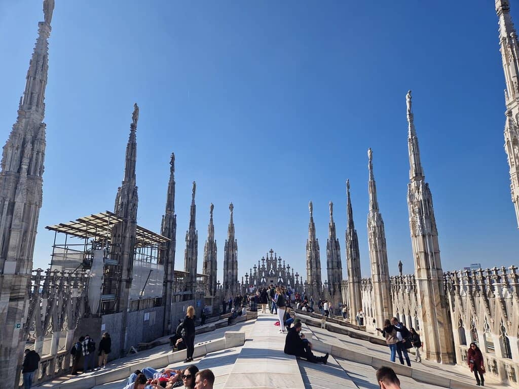 The Madonnina Statue