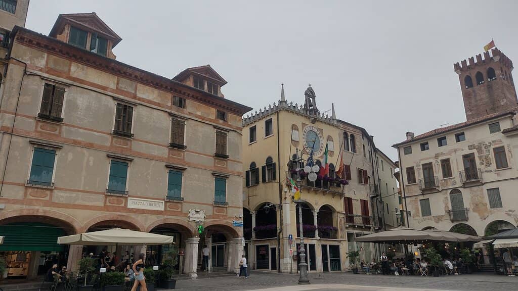 Bassano del Grappa's Garibaldi Square