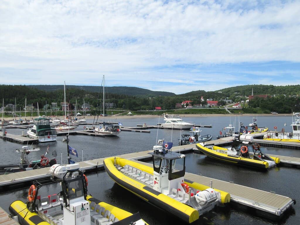 Tadoussac Marina Views